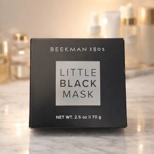 Beekman 1802 Little Black Mask –Goat Milk Pore-Refining Mask (Full Size 2.5 oz)